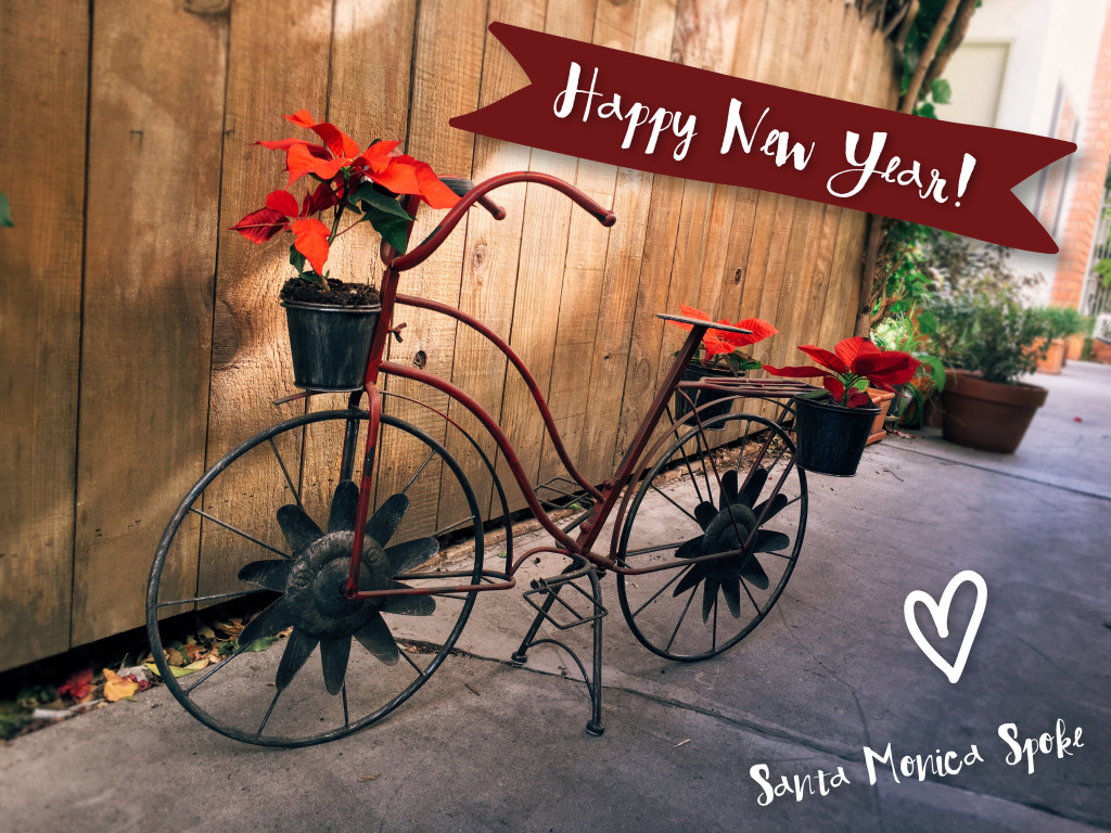 happy new year bike