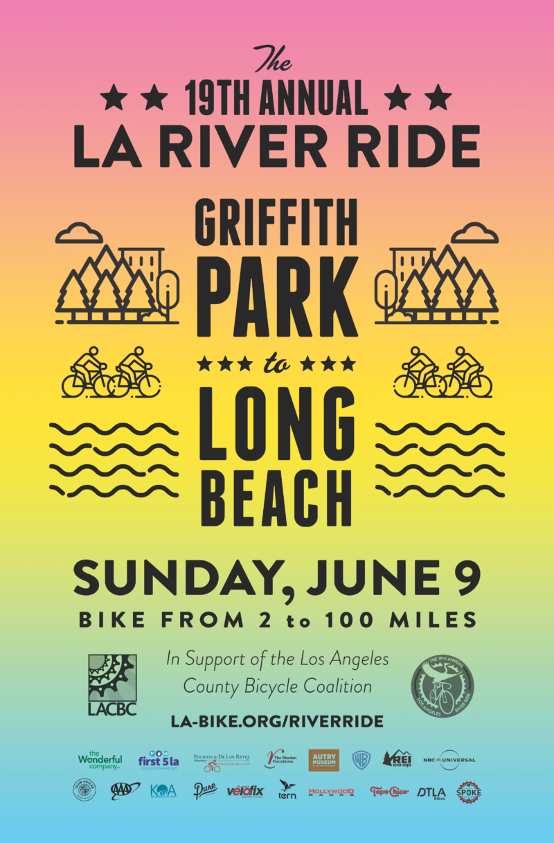 19th Annual LA River Ride is June 9th! Santa Monica Spoke